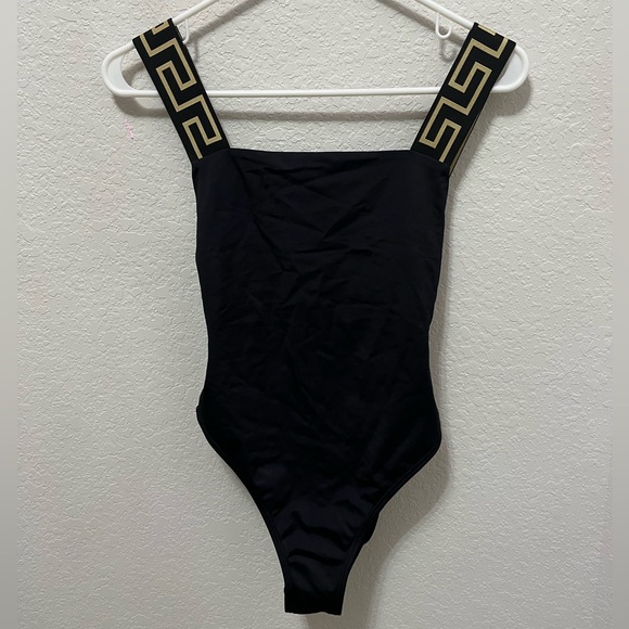 Versace GRECA BORDER ONE-PIECE SWIMSUIT - Picture 4 of 10